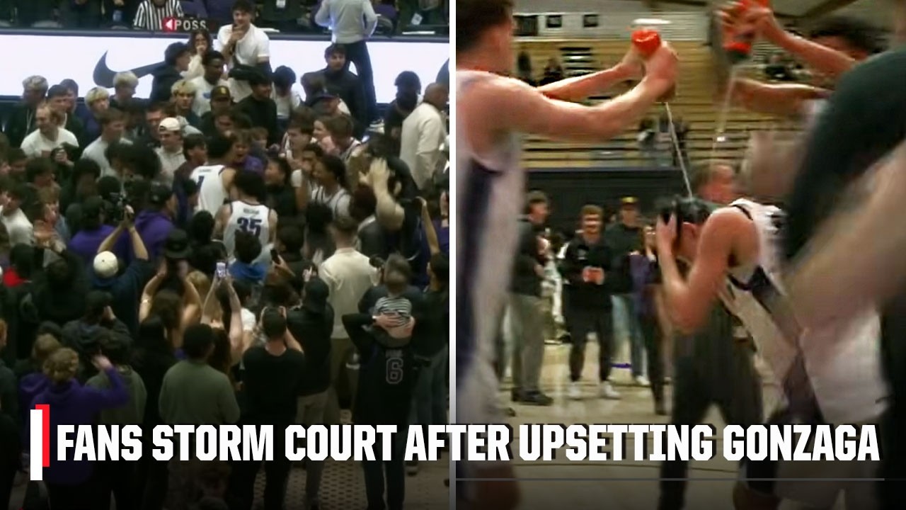 THE PORTLAND PILOTS (+22.5) UPSET NO. 6 GONZAGA 🤯 | ESPN College Basketball