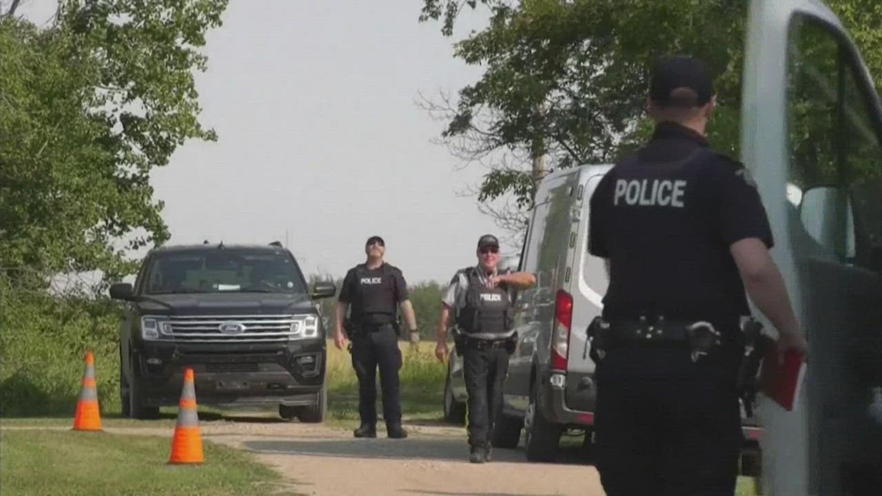 Police: 2nd suspect in Canada stabbing rampage died after arrest - YouTube