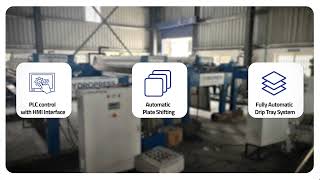 HYDRO PRESS INDUSTRIES ™ -  800 × 800 mm Fully Automatic Filter Press | PLC + HMI Controlled