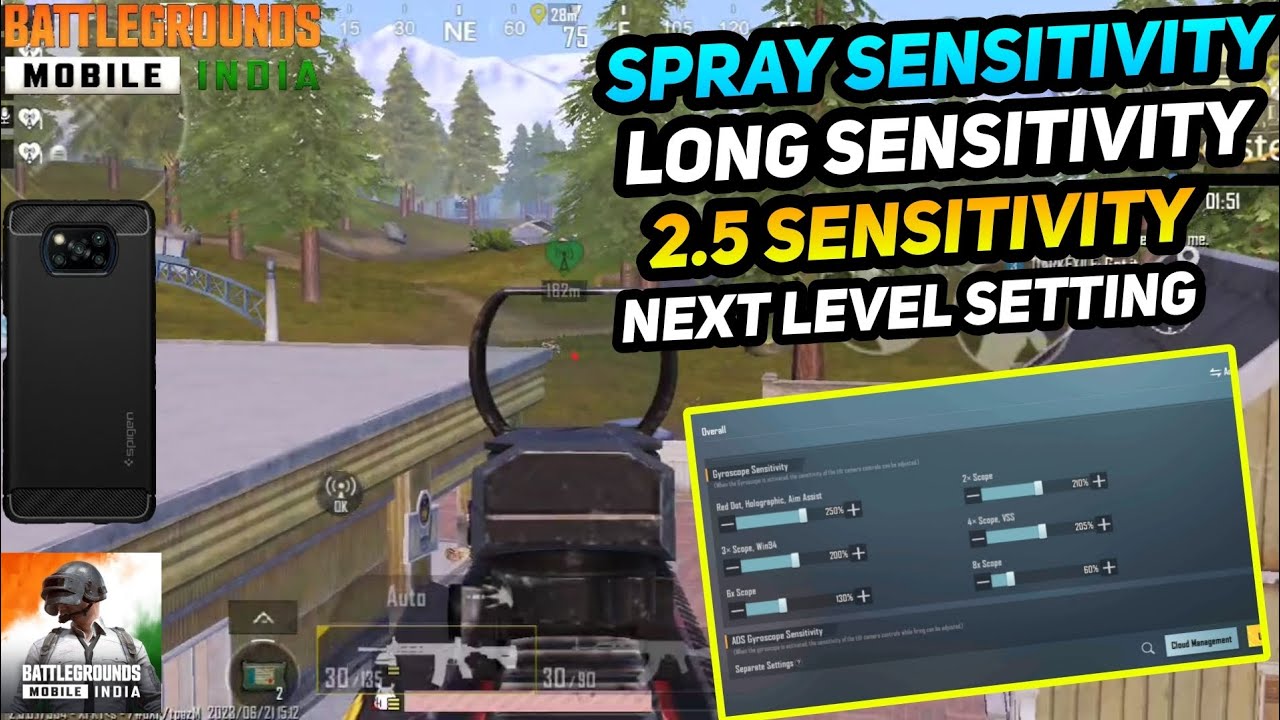 Bgmi sensitivity code today | Bgmi RP GIVEAWAY | Bgmi 4 finger control ...