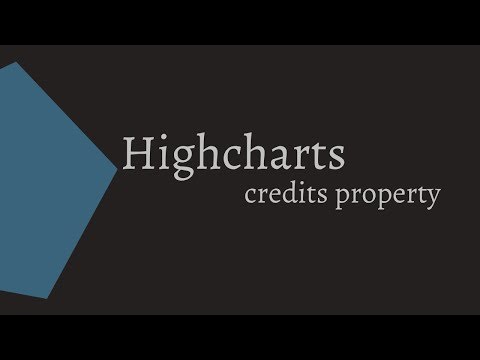 Highcharts - Credits