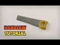 🔴 DIY How to Make a HAND SAW - Polymer Clay, plastilina and Fondant Tutorial