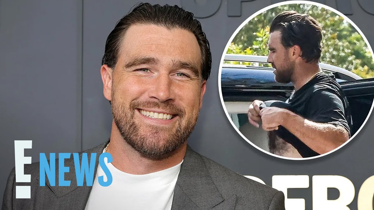 Travis Kelce's Shirtless Photos Have the Internet Buzzing | E! News
