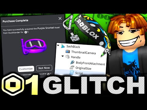 1 ROBUX ACCESSORIES ARE BACK!? GLITCHED ITEMS, LEAKS & MORE! (ROBLOX ACCESSORY NEWS)