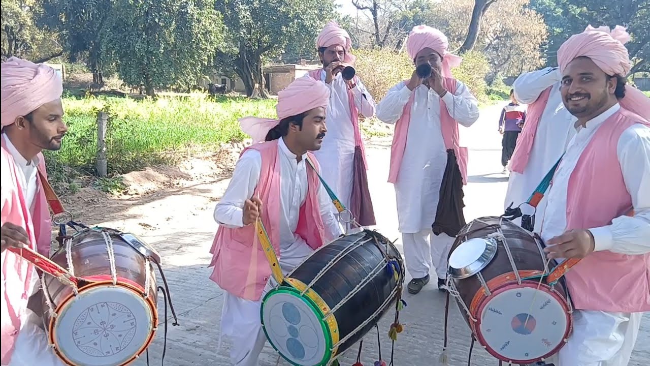 یا علی جیون تیرے لعل l باغ میں کمال کا قصیدہ سم کے مزہ آ گیا Best Dhol Shehnai Party l Phulliya Kha 