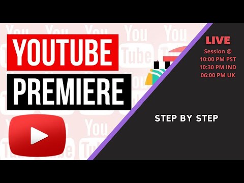 How to premiere a video on YouTube