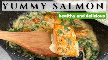 Healthy and SO DELICIOUS! A Quick & Easy Way to Cook Salmon in this Homemade Sauce!