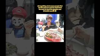 jin is getting viral cause people find out the pans he used to steal from his mom are🤔😧
