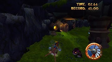 Precursor Basin gorge in under 40 seconds