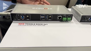 InfoComm 2025: INOGENI Introduces TOGGLE DOCK 2x1 2 Host Switcher for USB HDMI Devices