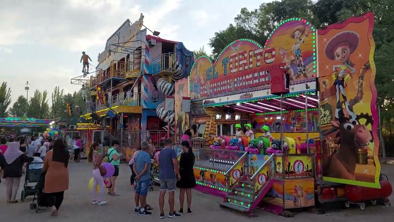 Feria de Alcalá de Henares 2022. Atracciones infantiles y familiares