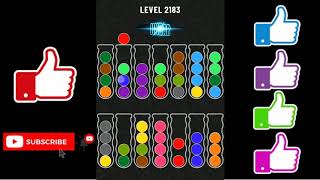 Ball Sort Puzzle Level 2183