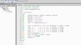 0502 Formatted Output with iomanip