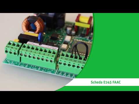 Faac E145 compatibile con tutte le riceventi e tutte le fotocellule | Sacchi Elettroforniture