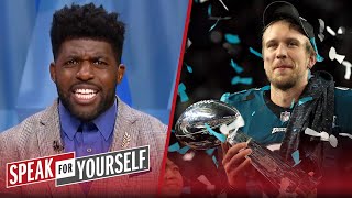 Emmanuel Acho reacts to Nick Foles' rank on Eagles most valuable list | NFL | SPEAK FOR YOURSELF