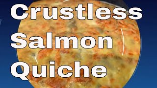 The Perfect Brunch: Crustless Salmon Quiche Recipe