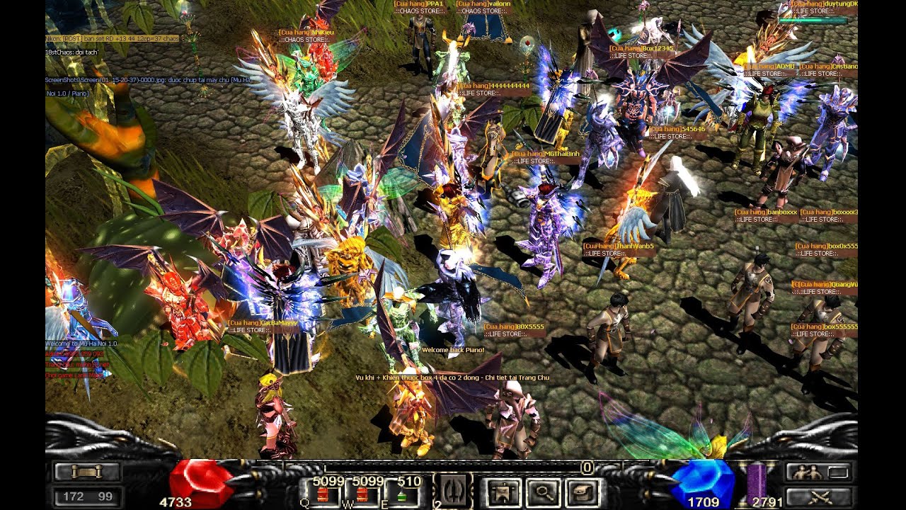 ⚔️ MU HÀ NỘI 1.0 - Đập cây vũ khí box 4 có 2 dòng 10% 2% siêu đẹp  ⚔️