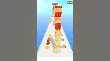 Pancake Run Level 78 Gameplay Walkthrough Android #Shorts