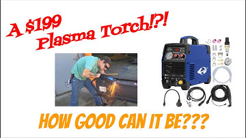 Testing the $199 Cheap Plasma Cutter from Amazon!!!