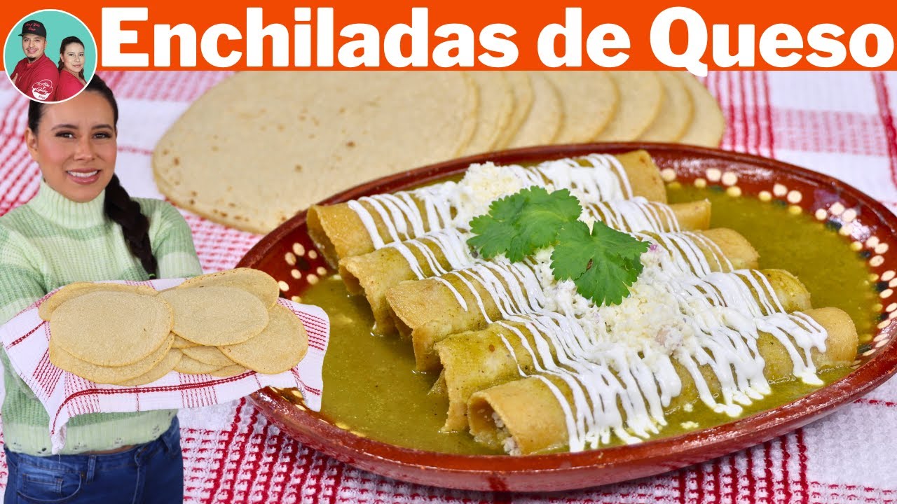 Para estas ENCHILADAS el SECRETO esta en las TORTILLAS Enchiladas