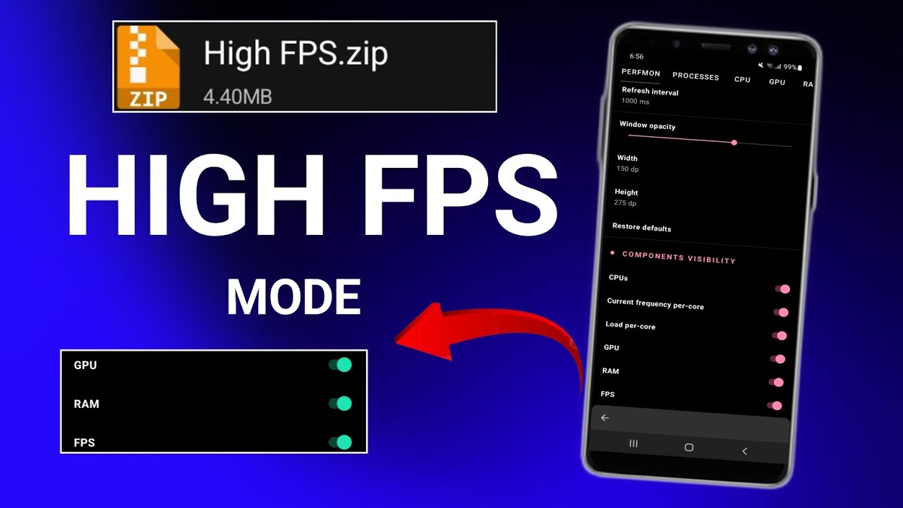 High 120FPS Mode Performance | Boost Performance | Max FPS Fix Lag - No ...