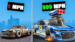 Every time I crash my NASCAR gets faster in GTA 5