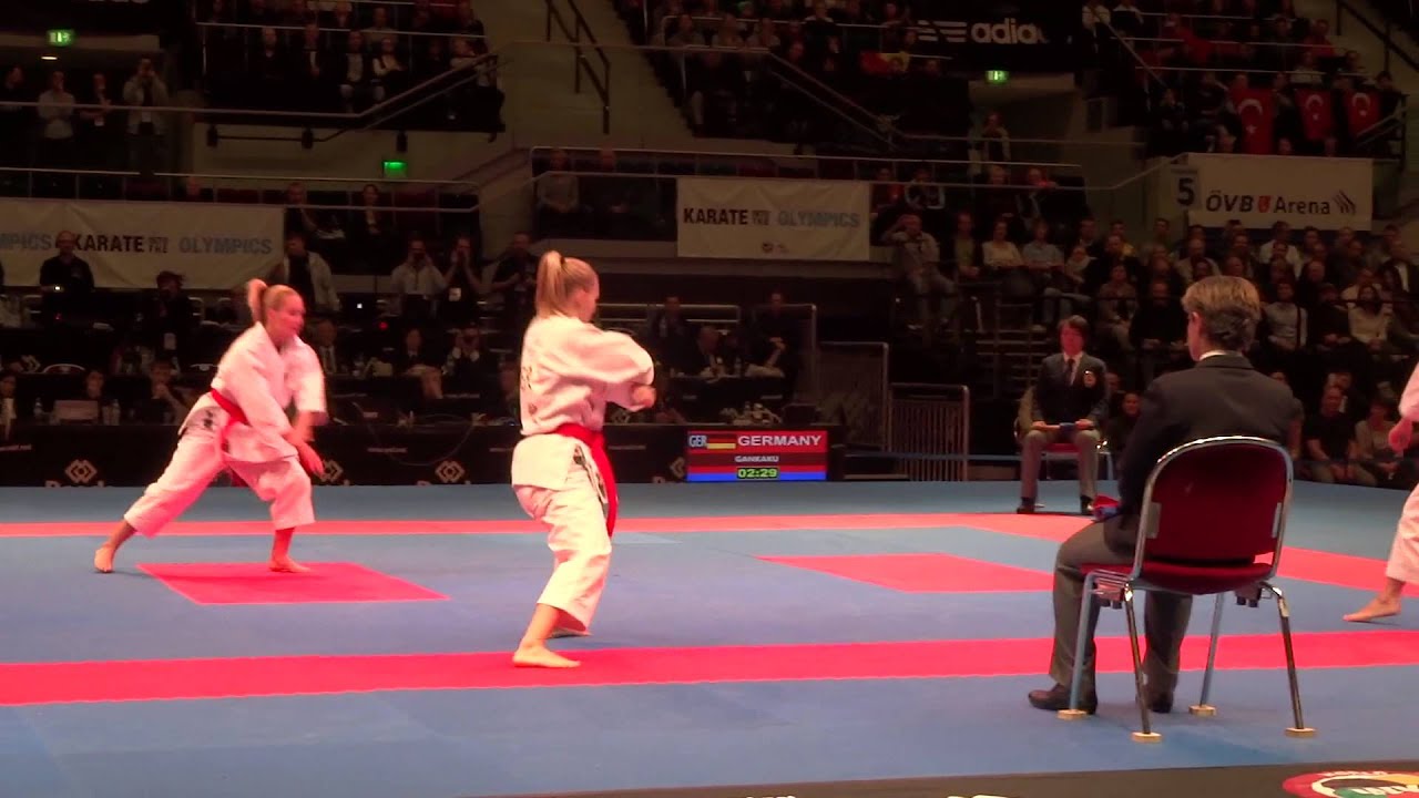 GERMANY Female Team Bunkaï Finale - 2014 World Karate Championships | WORLD KARATE FEDERATION