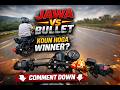 jawa or bullet me race lag gai, koun hoga winner 🏆 #jawa42 #royalenfield #jawavsbullet
