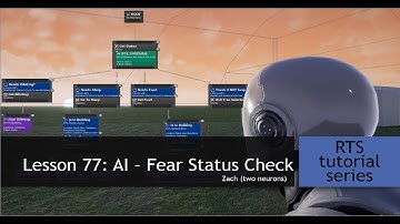 8.77 AI - Fear Status Check & (Dis)Enable Unit Movement  [UE4 - RTS Tutorial]