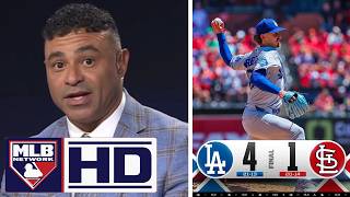 MLB Network BREAKDOWN Wroblesky high-level (6Ip, 6H, 0K) Los Angeles Dodgers ruin Cardinals 4-1