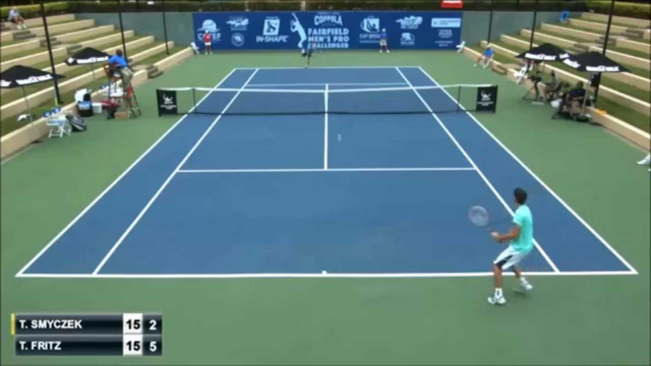 Death forehand Taylor Fritz