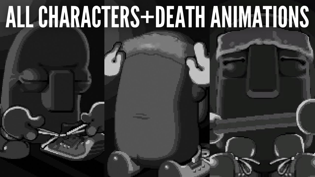 Vault! (Nitrome) - All Characters + Death Animations - YouTube