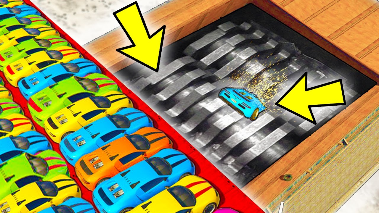 CAN YOU CRUSH 100+ CARS IN GTA 5? YouTube