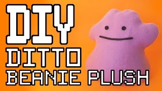 Pokemon: Ditto Beanie plush DIY Tutorial