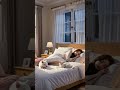 Cozy Night in Bed 🌙✨ Relaxing ASMR Sounds with Pets 🐶🐱