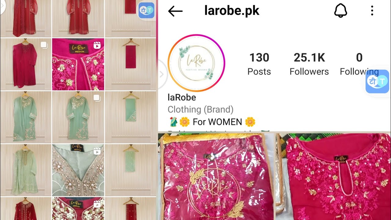larobe. pk dress honest review by fardeen's mom || online shopping from Instagram