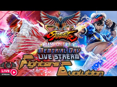 Memorial Day Street Fighter V Live Stream