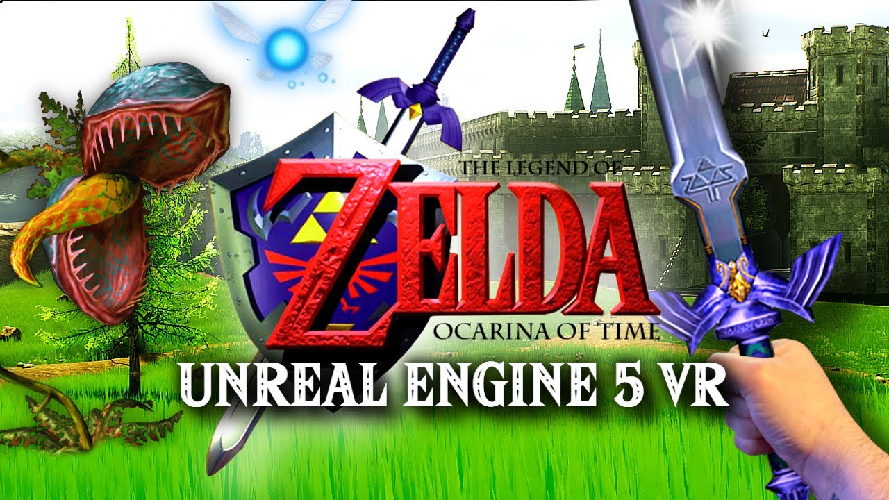 Ocarina of Time VR? С управлением движением?! // Unreal Engine 5 Zelda VR