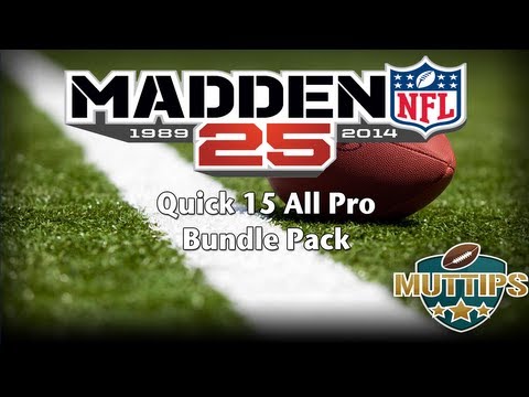 Madden 25 | MUT Tips Quick 15 Awesome Pack Bundle