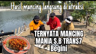 BEHIND THE SCENES OF FISHING MANIA TRANS7