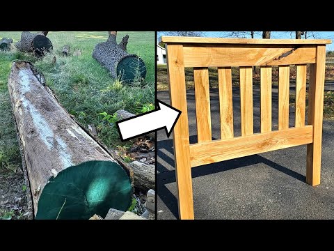 From Tree to Furniture - in 5 minutes!