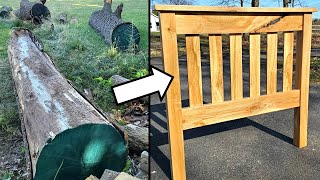 From Tree to Furniture - in 5 minutes!