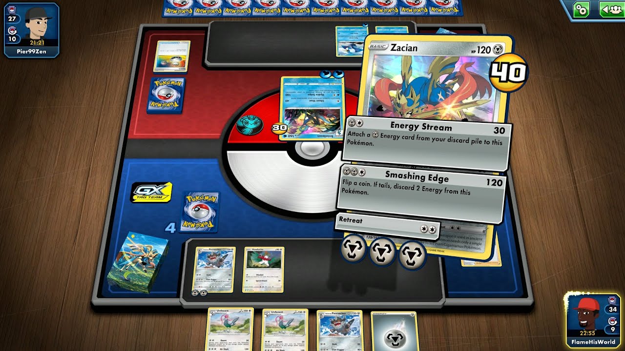 Pokémon TCG Online [Rebel Clash: Zacian Theme Deck] (No Commentary)