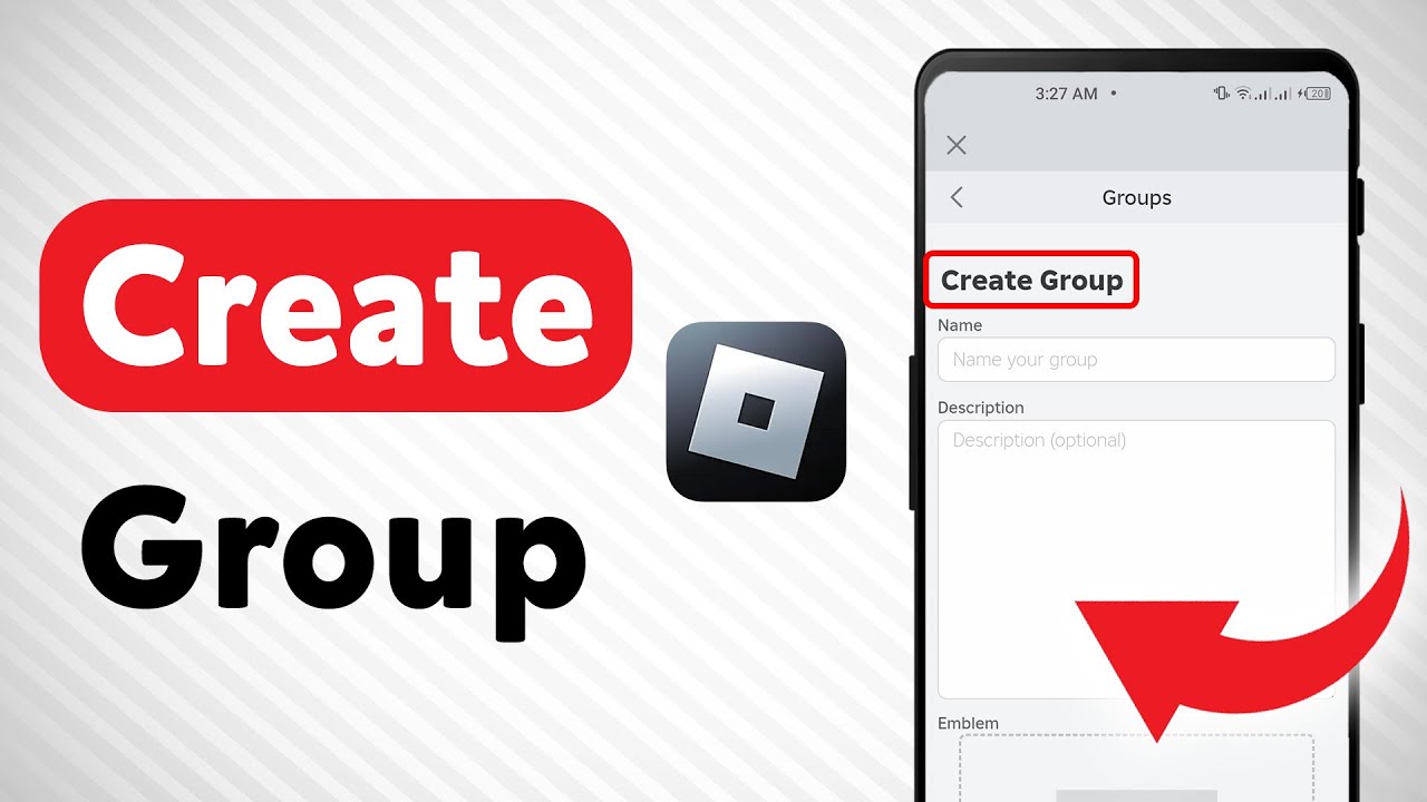 How To Create A Group On Roblox Updated YouTube 