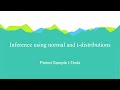 Paired sample t tests | Inferential Statistics | Further Statistics