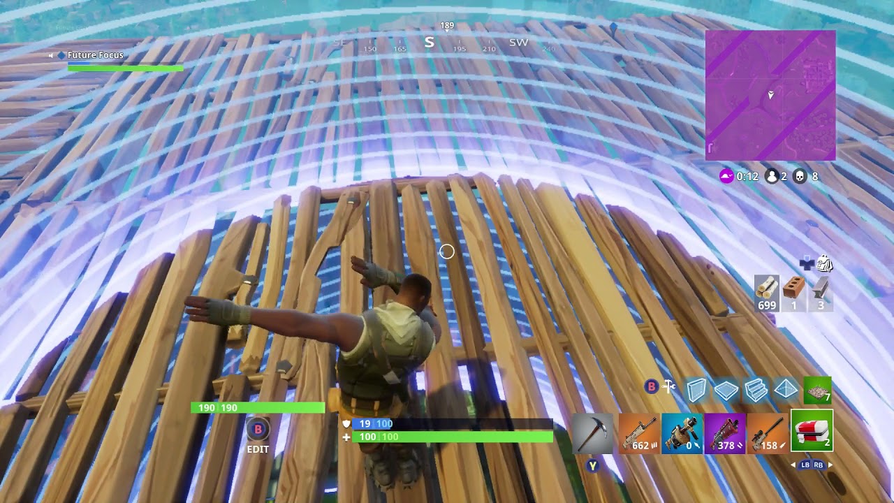 SMALLEST CIRCLE POSSIBLE!! - Fortnite Battle Royale