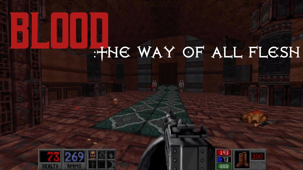 Blood : Blind Playthrough Part 5 - Hallowed Grounds Part 1