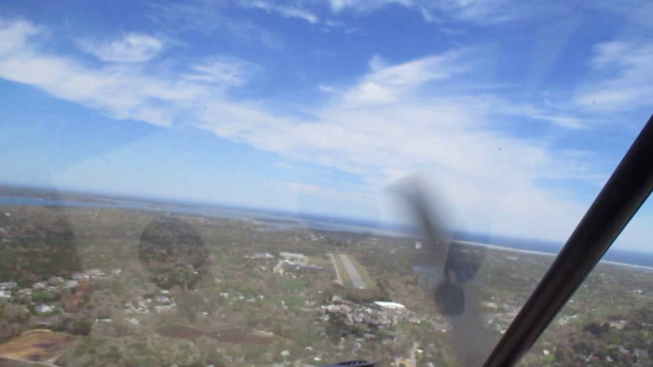 Landing at Cape Cod Chatham Airport YouTube