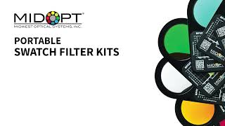Swatch Filter Kits for Machine Vision, only from MidOpt®