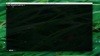 [3a/1000+] Merge Two Sorted Arrays - Java [L1]